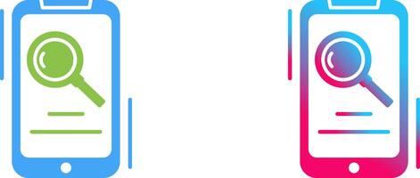Search Icon Design vector