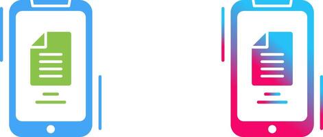 Note Icon Design vector