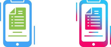 To Do List Icon Design vector