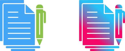 Document Icon Design vector