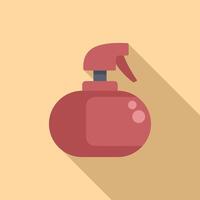 Flat design spray bottle illustration vector