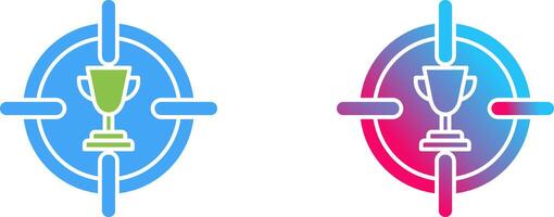 Target Icon Design vector