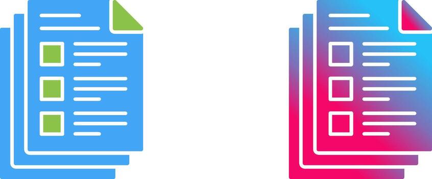 Notes Icon Design vector