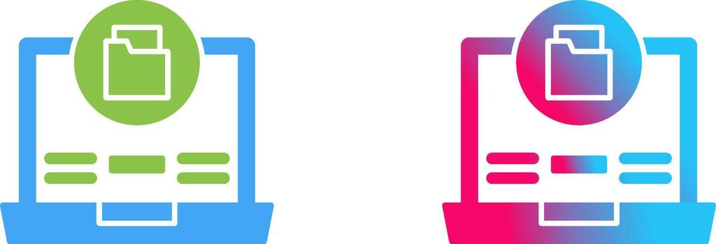 diseño de icono de almacenamiento de datos vector