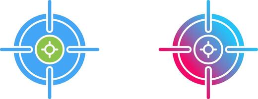 Aim Icon Design vector