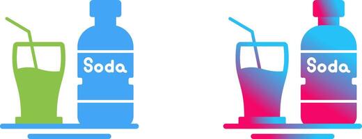 Soda Icon Design vector