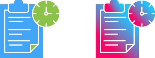 Task Management Icon Design vector