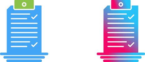 Check List Icon Design vector