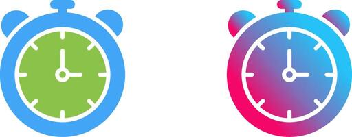 Stopwatch Icon Design vector