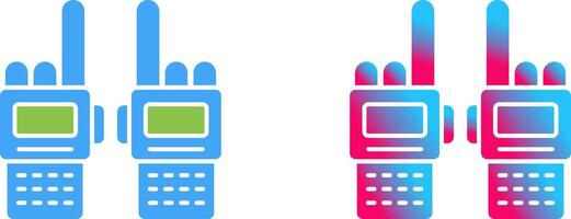 Walkie Talkie Icon Design vector