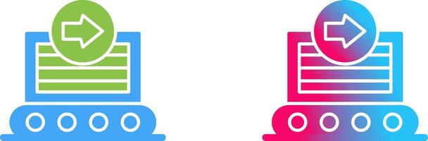 Container Icon Design vector