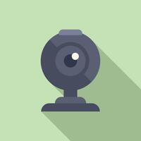 Modern minimalist web camera icon design vector