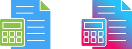 Calculator Icon Design vector