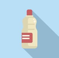 Cleaning product plastic bottle illustration vector