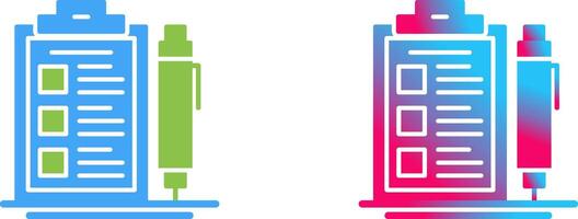 Check List Icon Design vector