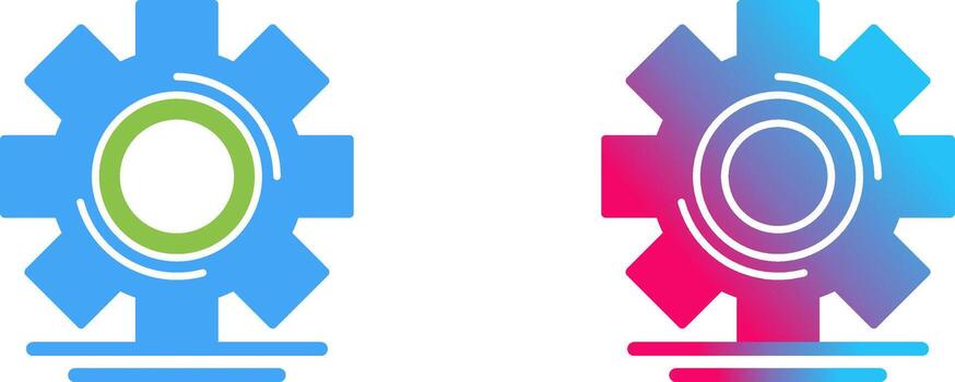 Setting Icon Design vector