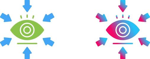 Visualization Icon Design vector