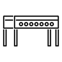 Flat icon of a network router vector