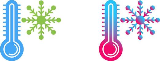 Cold Icon Design vector