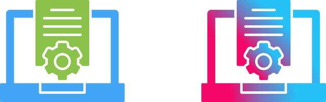 Research Icon Design vector