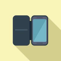 Flat design smartphone illustration vector