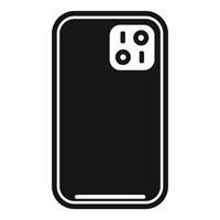 Modern smartphone icon illustration vector