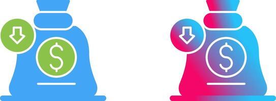 Investment Icon Design vector