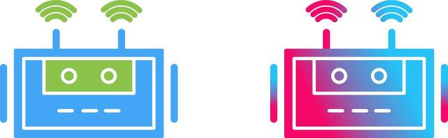 Router Icon Design vector