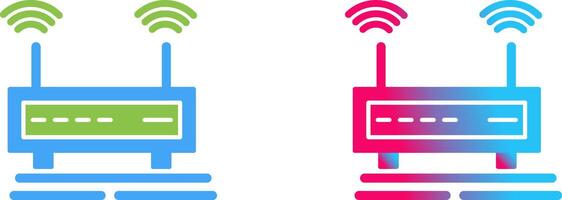 Wifi Signals Icon Design vector