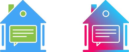 Message Icon Design vector