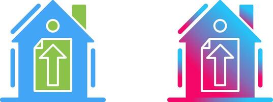 Upload Icon Design vector