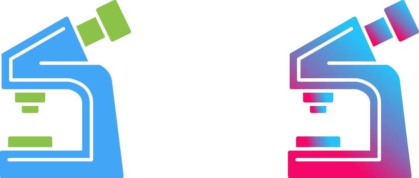 Microscope Icon Design vector