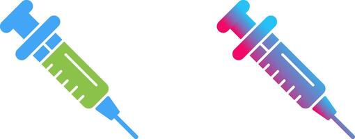Injection Icon Design vector