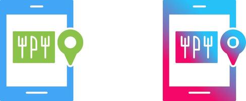 Food Delivery Icon Design vector