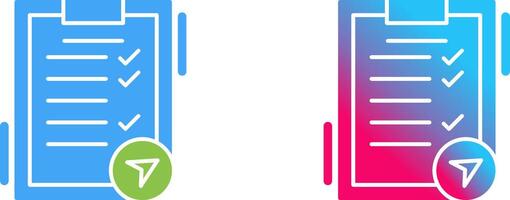 Clipboard Icon Design vector