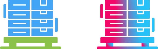 delivery Boxes Icon Design vector
