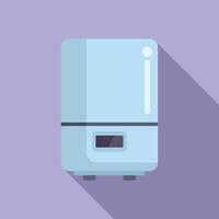 Modern air humidifier icon on purple background vector