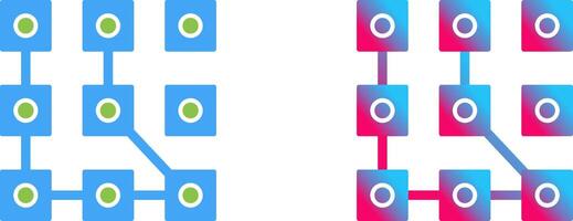 Pattern Icon Design vector