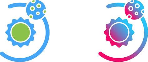 Orbit Icon Design vector