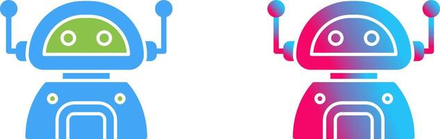 Robot Icon Design vector