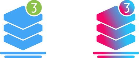 Layers Icon Design vector