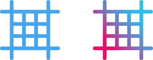 Square Layout Icon Design vector