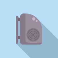 Modern flat design icon of air purifier vector