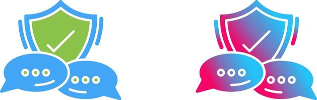 Contact Icon Design vector