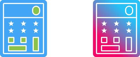 Calculator Icon Design vector