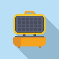 Portable solar panel charger illustration vector