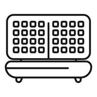 Modern minimalist black and white keyboard illustration vector