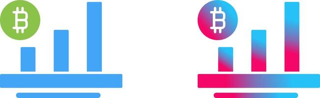 Chart Icon Design vector