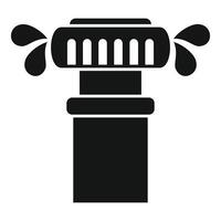 Water tap icon illustration vector