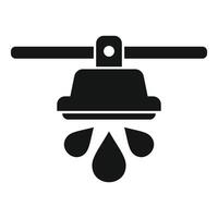 illustration of a sprinkler icon vector